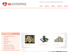 Tablet Screenshot of hjenterprise.com